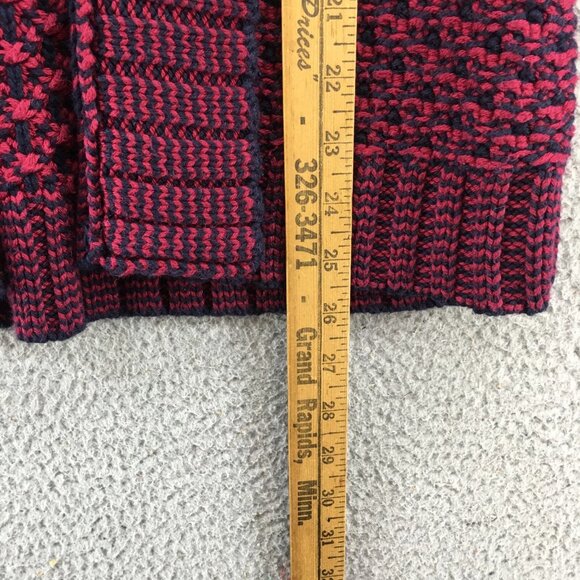 Talbots Open Front Cardigan Sweater Womens S Multicolor Wool Blend Long Sleeve - Picture 8 of 16